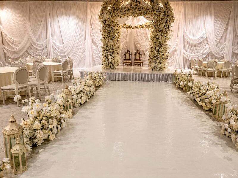 Grand Ceremony Aisle — Canadian Wall to Wall Draping